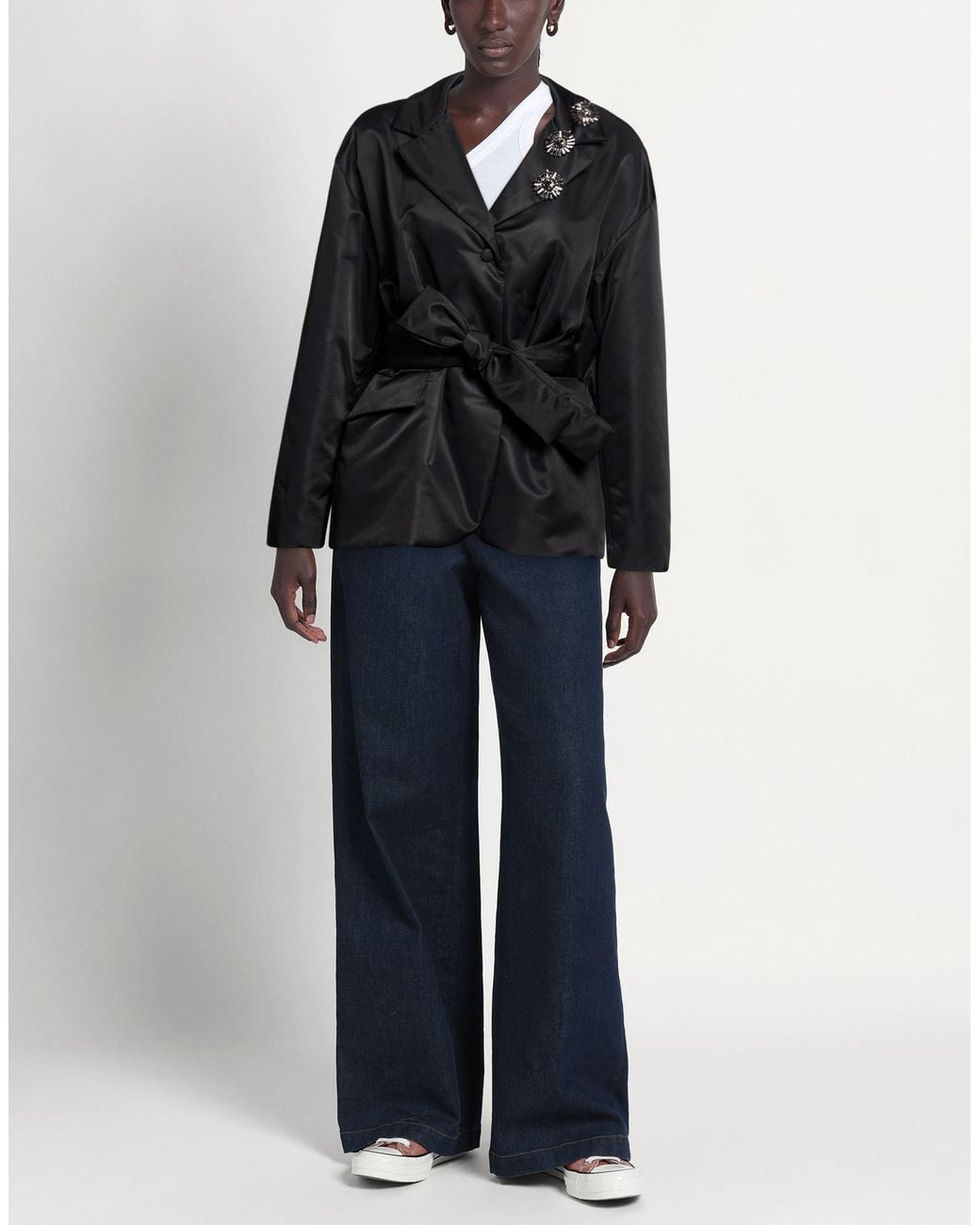 Shirtaporter Black Jacket Nylon