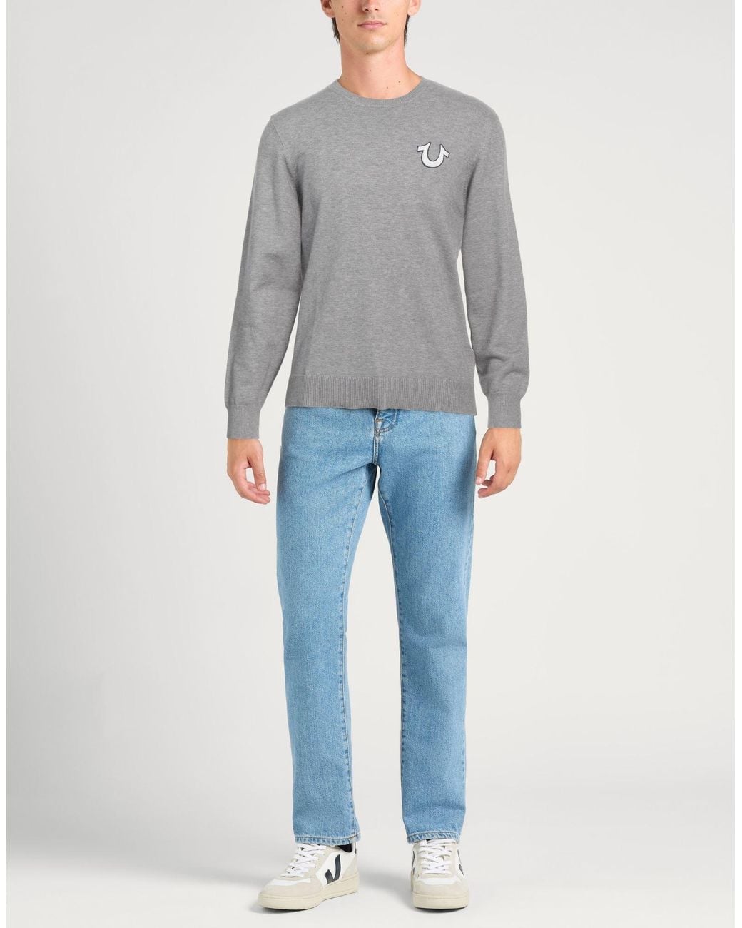 Pullover di True Religion in Gray da Uomo