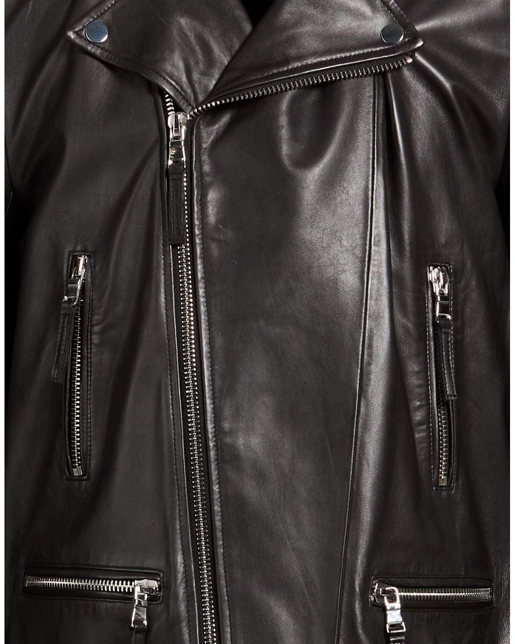 Bully Black Jacket Leather for men