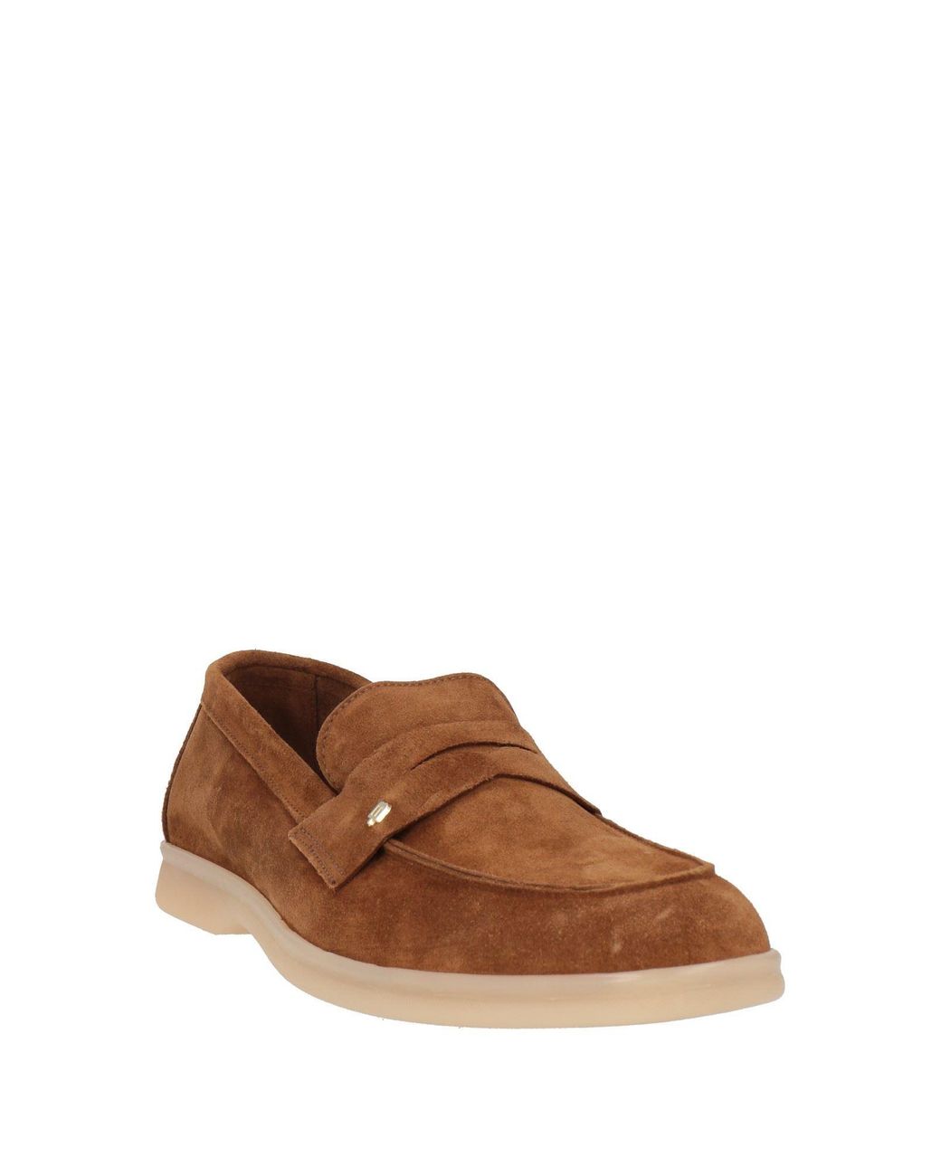 Baldinini Brown Tan Loafers Leather for men