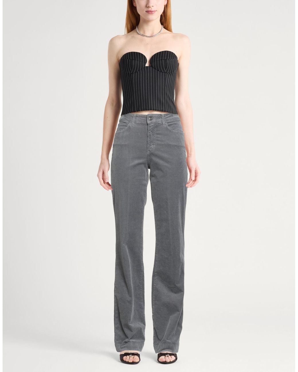 Caractere Gray Èssential Pants Cotton, Modal, Elastane