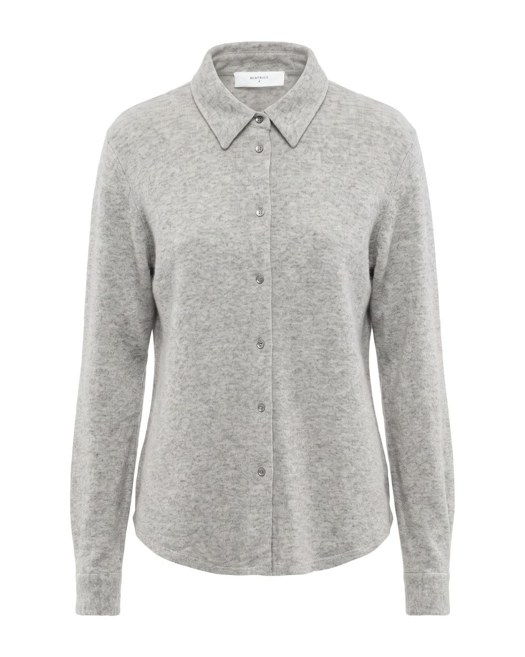 Beatrice B. Gray Shirt Wool, Viscose, Polyamide, Cashmere