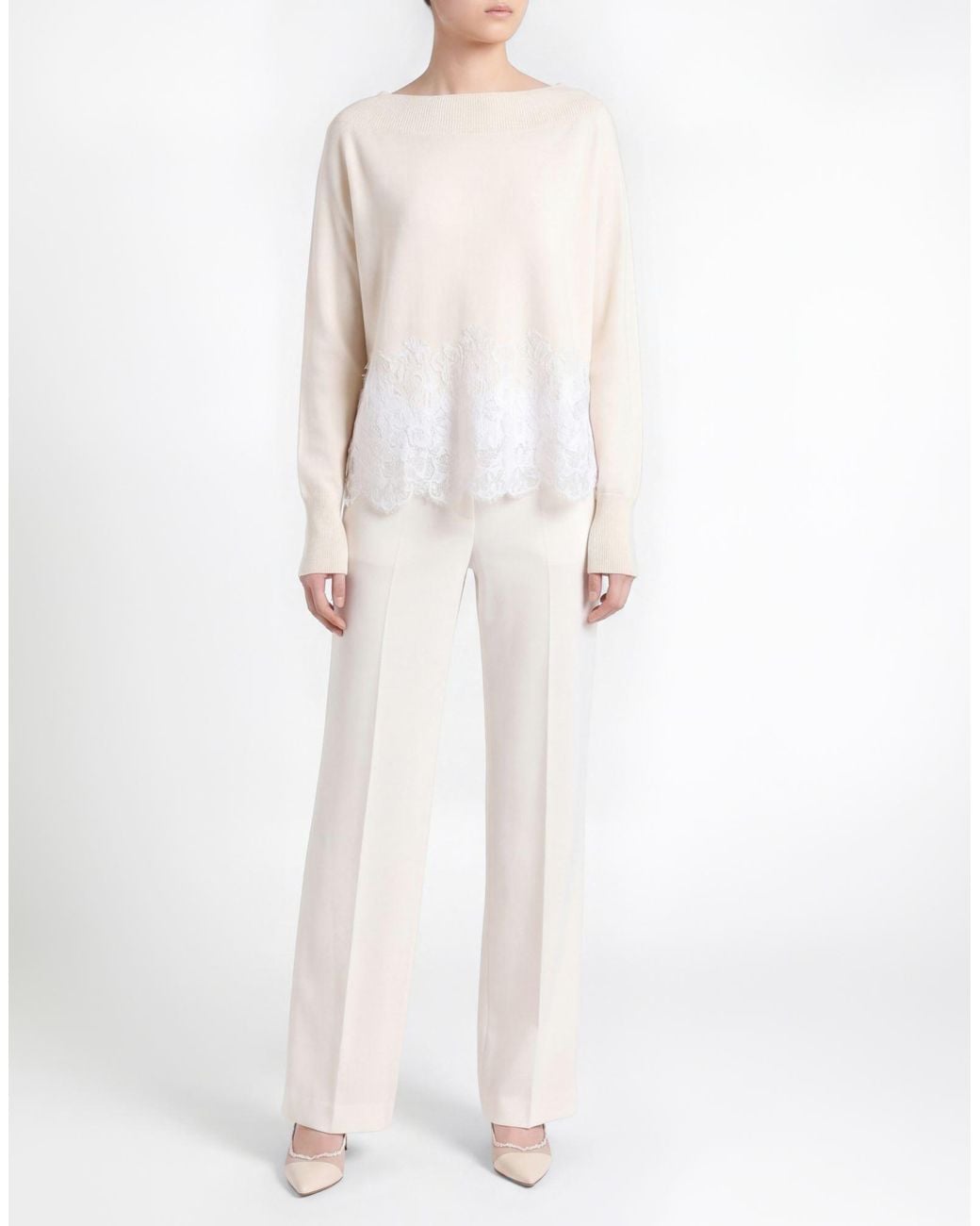 Pullover Ermanno Scervino de color White