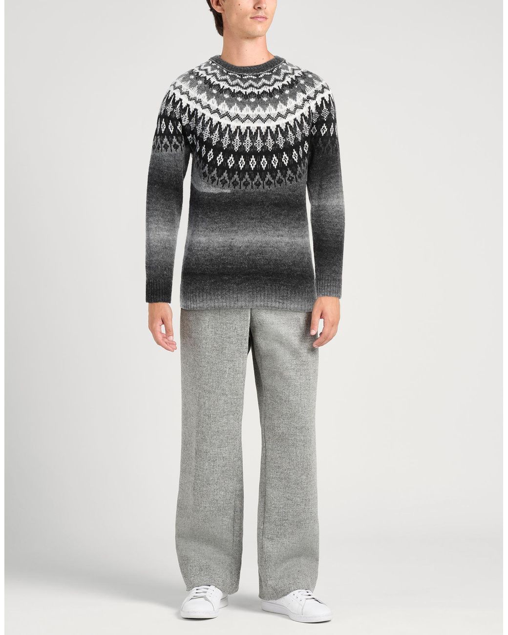 Daniele Alessandrini Gray Jumper for men