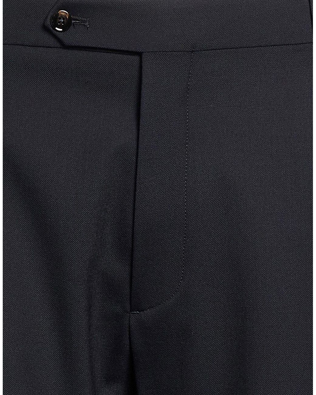 Berwich Blue Midnight Pants Polyester, Virgin Wool, Elastane for men