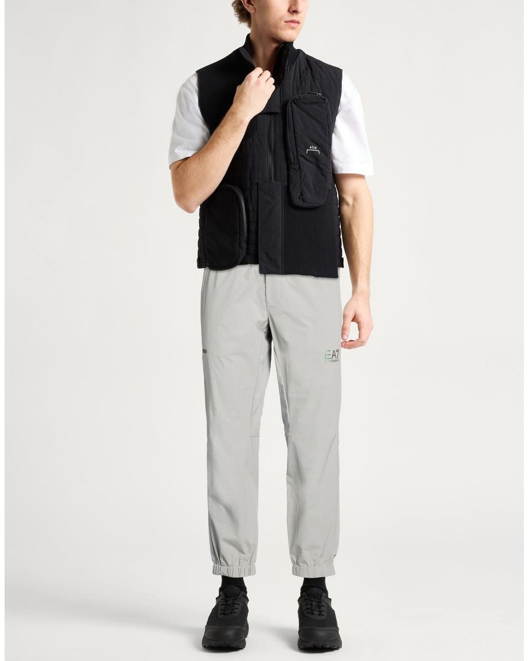 EA7 Gray Pants for men