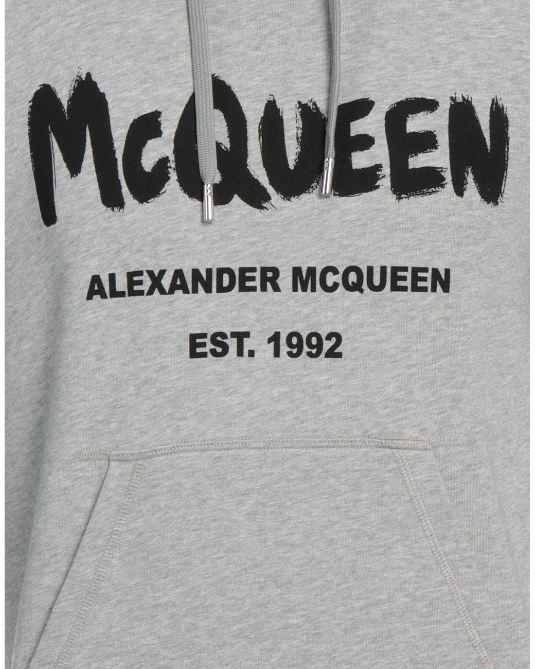 McQueen Gray Sweatshirt for men