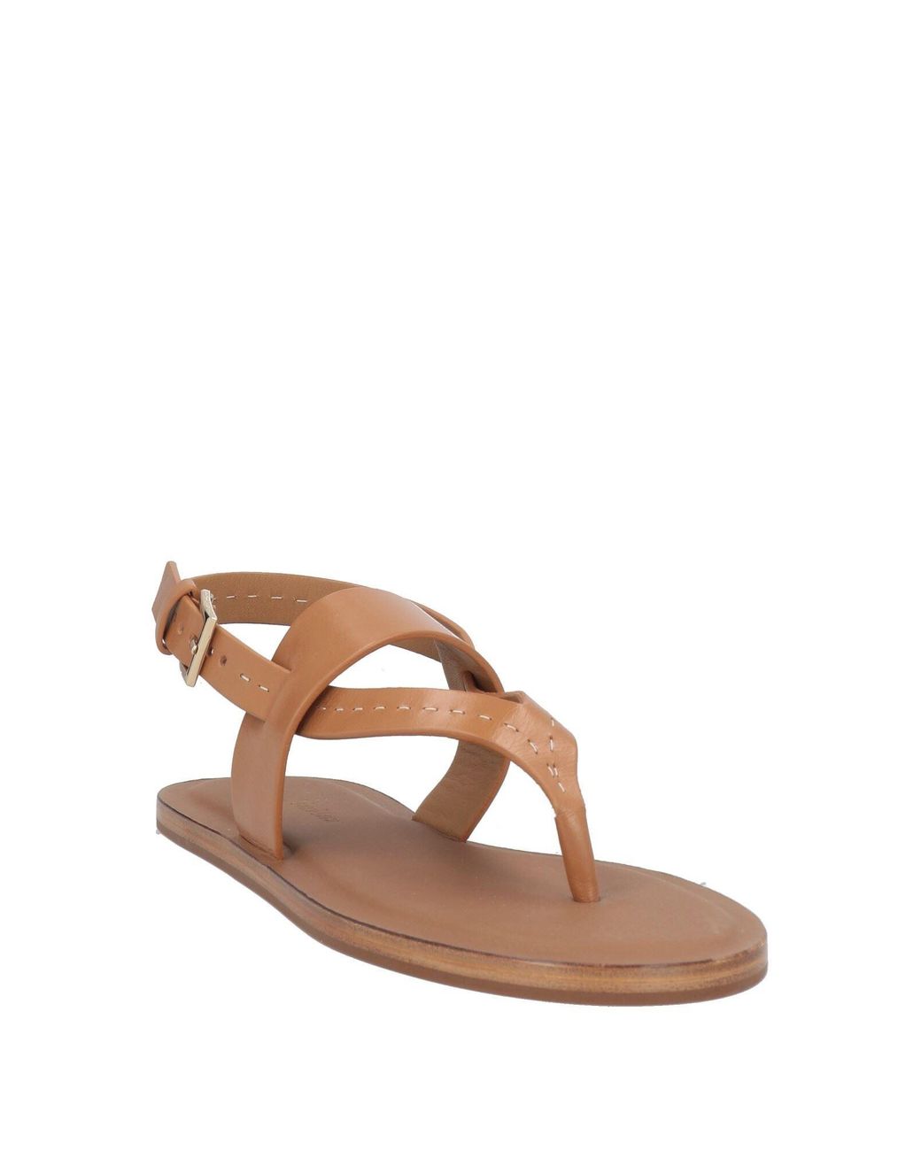 Max Mara Brown Thong Sandals