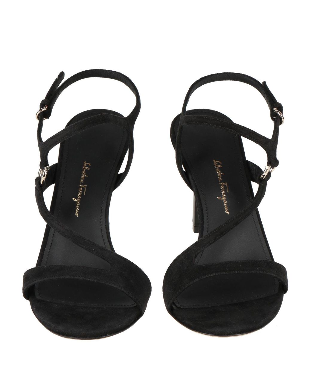 Ferragamo Black Sandals