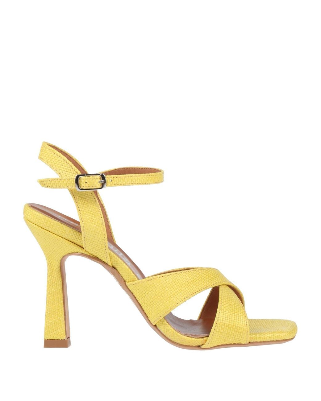 Nila & Nila Metallic Sandals Natural Raffia
