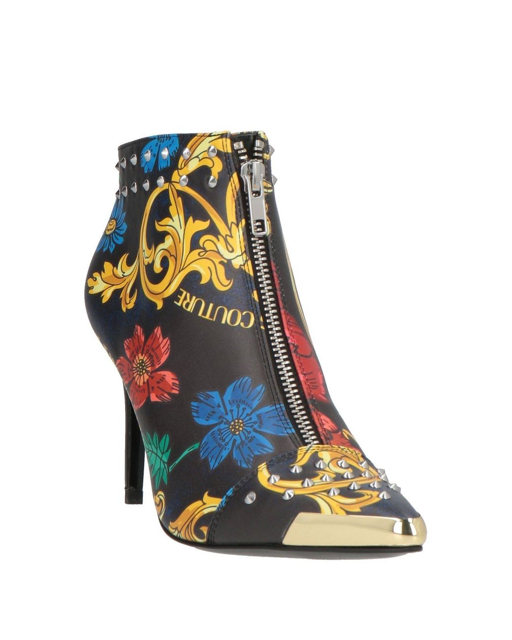 Versace Jeans Couture Blue Ankle Boots