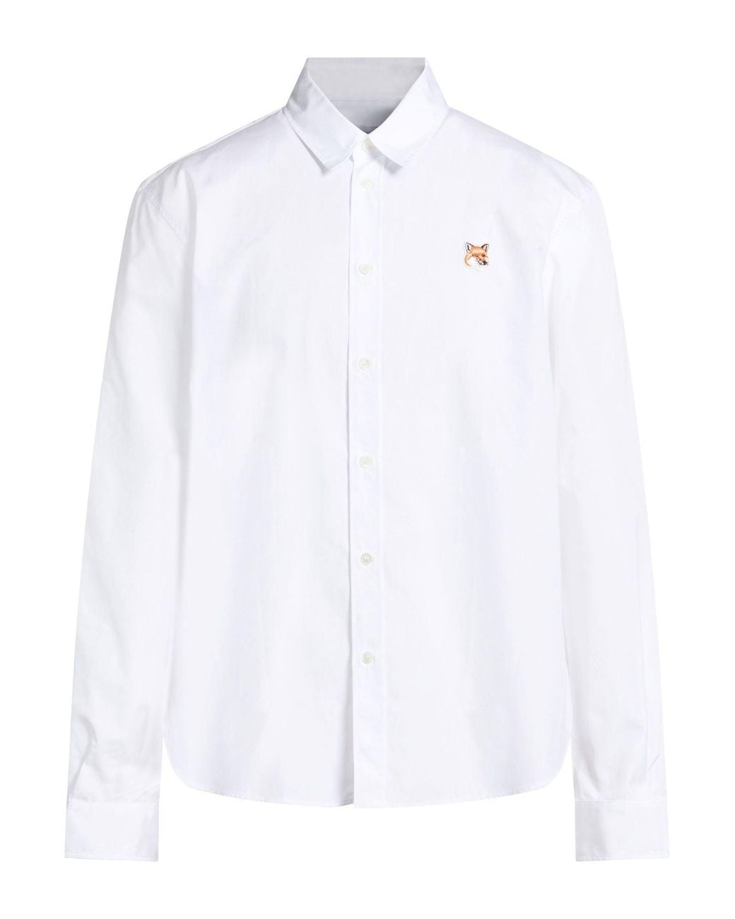 Camisa Maison Kitsuné de hombre de color White