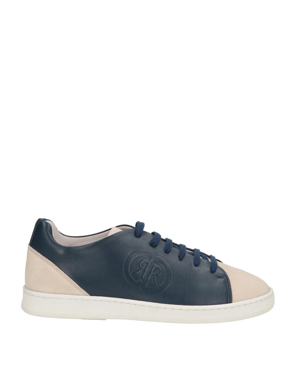Cerruti 1881 Blue Sneakers Calfskin