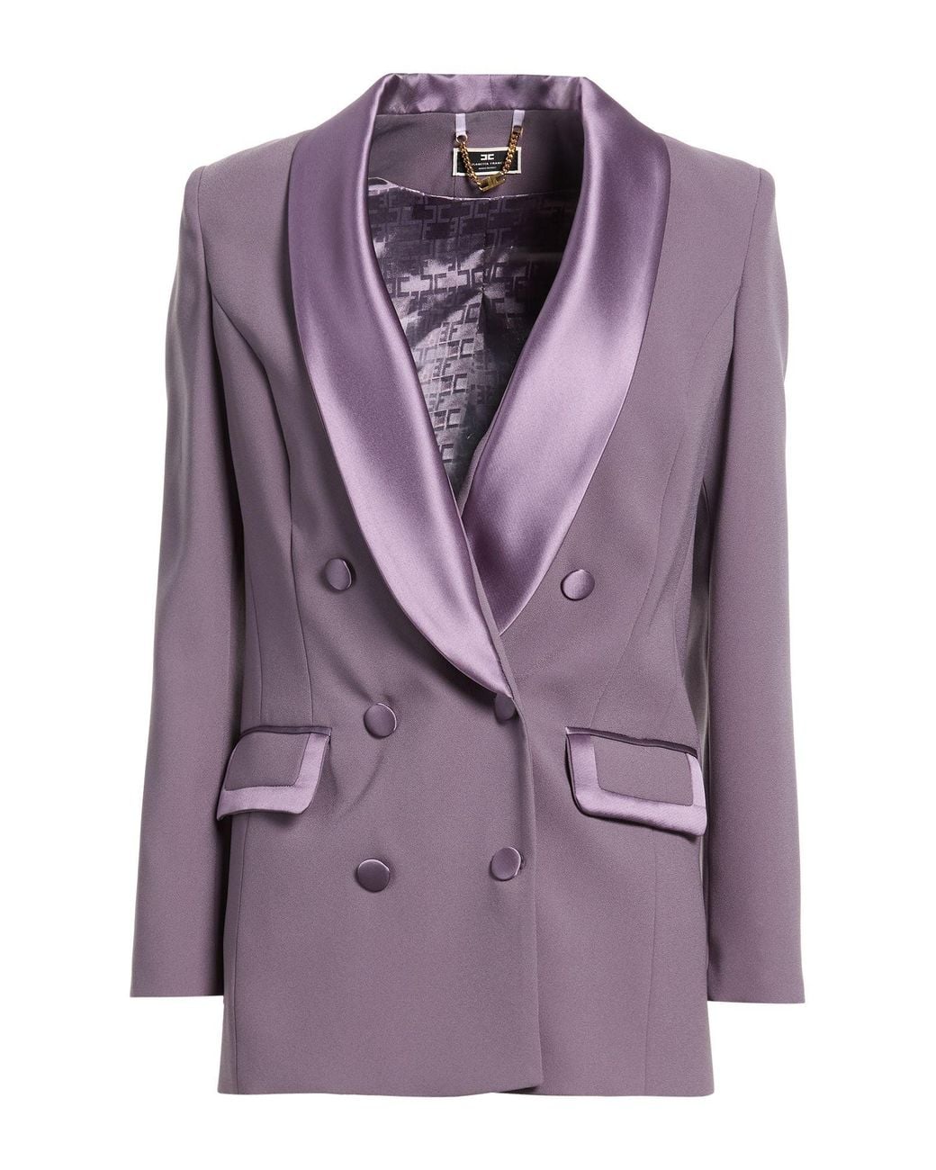 Elisabetta Franchi Purple Blazer