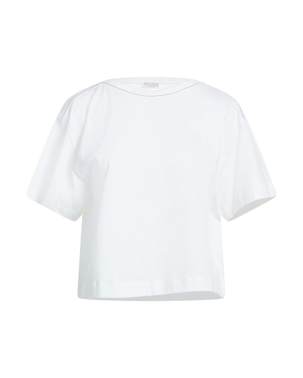 Brunello Cucinelli White T-Shirts