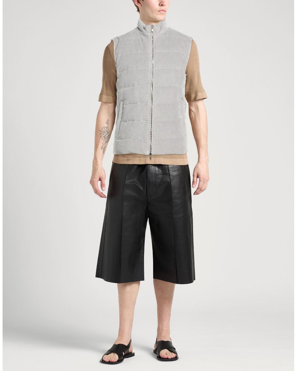 Eleventy Gray Gilet for men