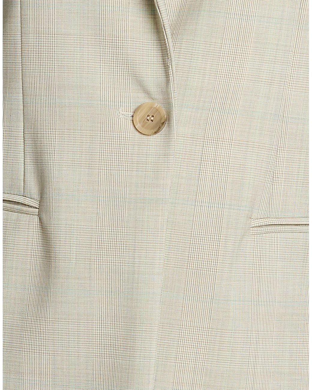 Semicouture White Blazer Virgin Wool, Elastane, Polyester