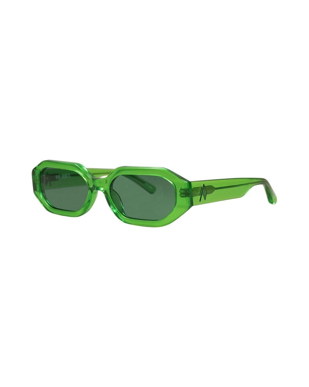 The Attico Green Sunglasses