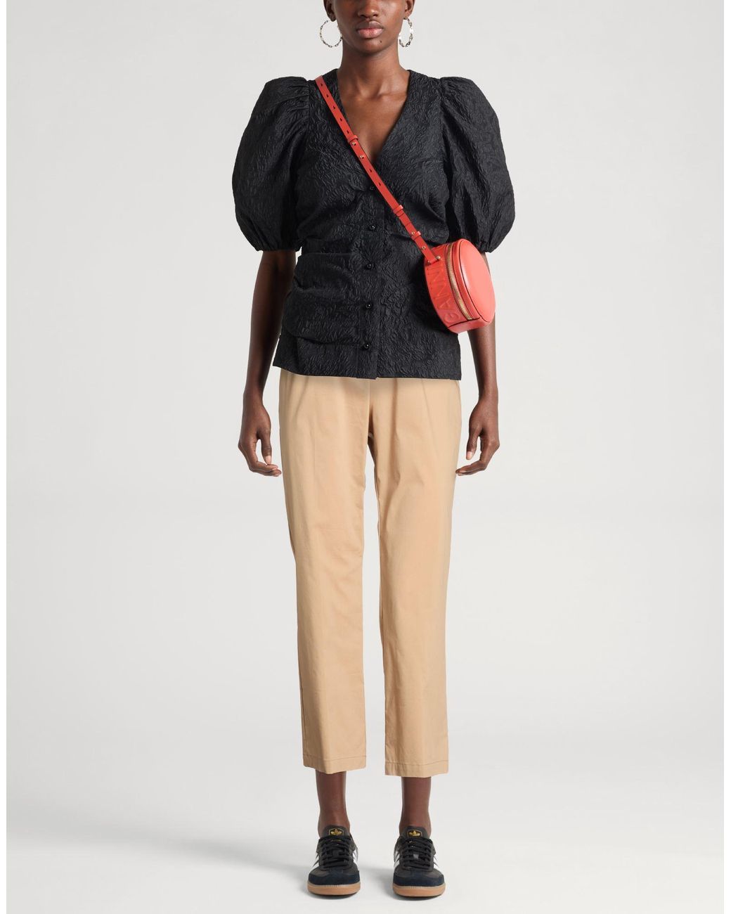 MEIMEIJ Natural Sand Pants Cotton, Polyamide, Elastane