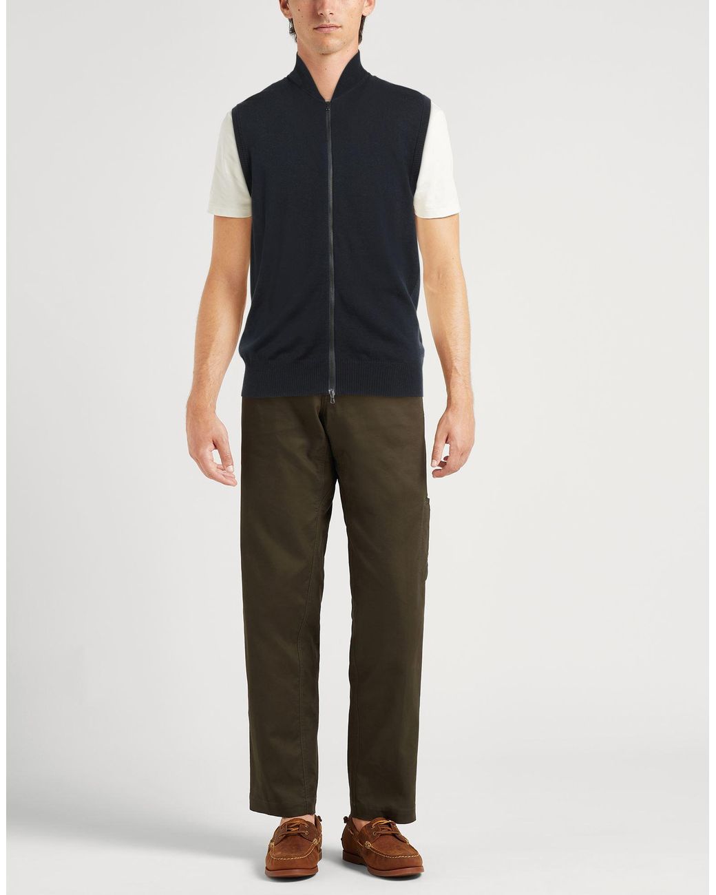 Cardigan Alpha Studio pour homme en coloris Black