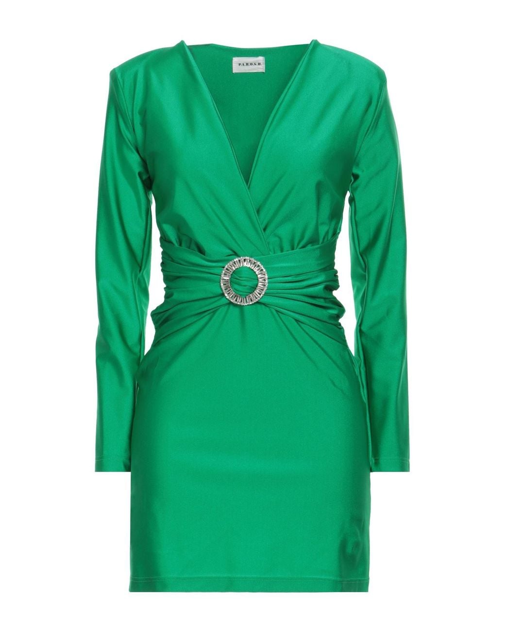 Robe Courte P.A.R.O.S.H. en coloris Green