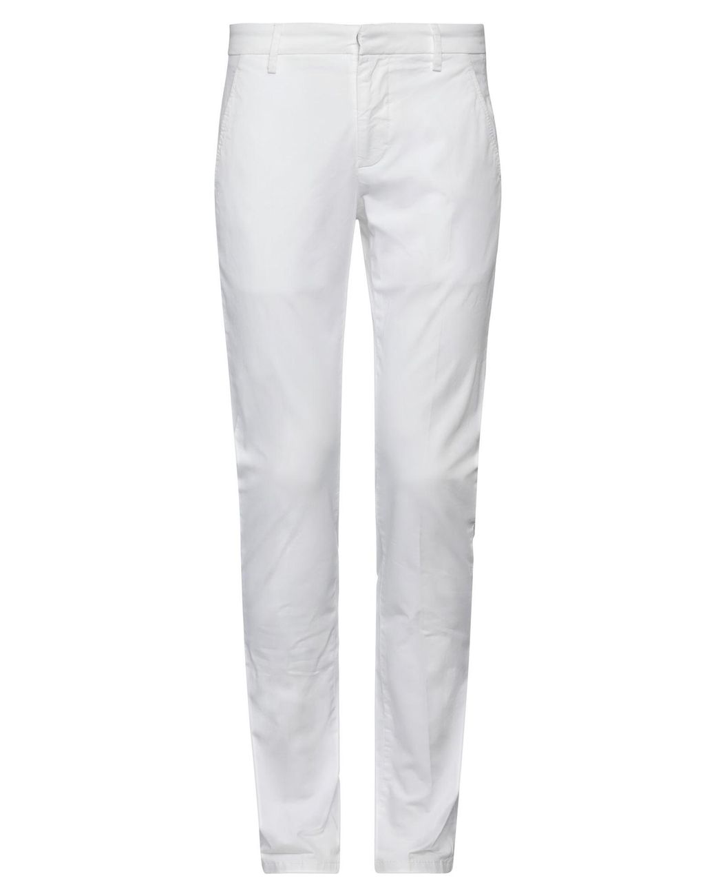 Dondup White Pants for men