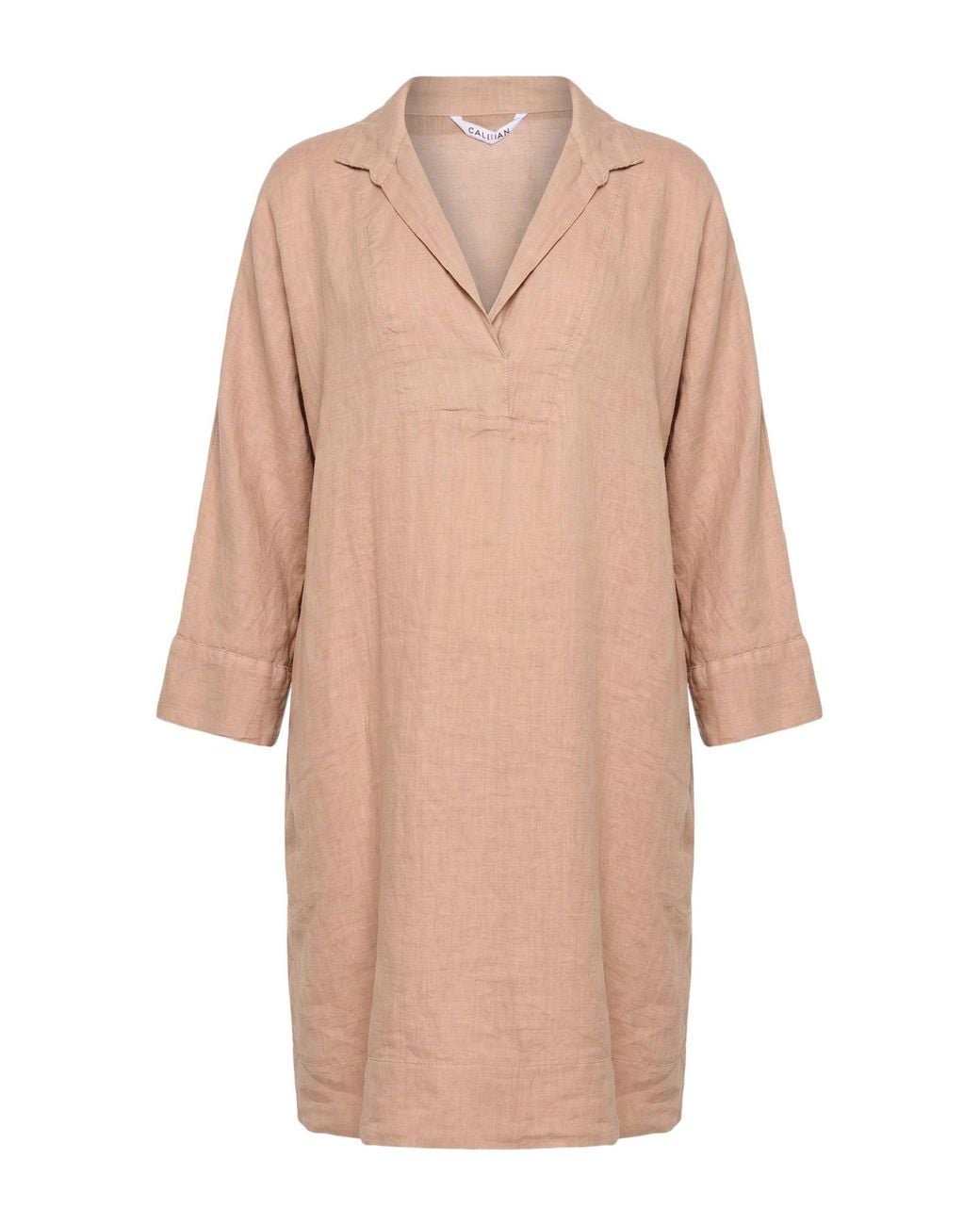 Caliban Natural Mini Dress