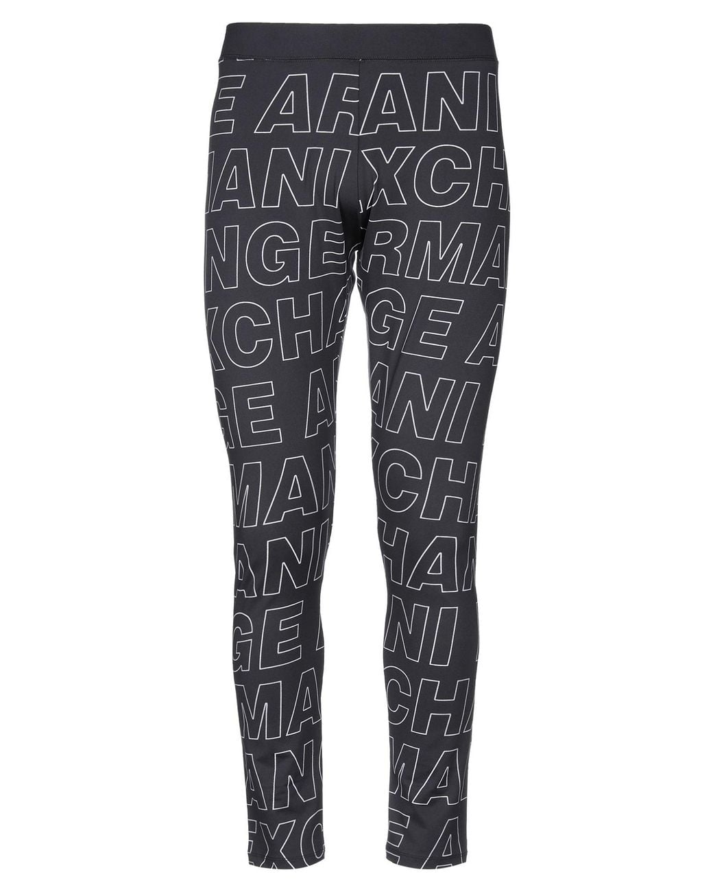ARMANI EXCHANGE Gray Pants Polyester, Elastane for men