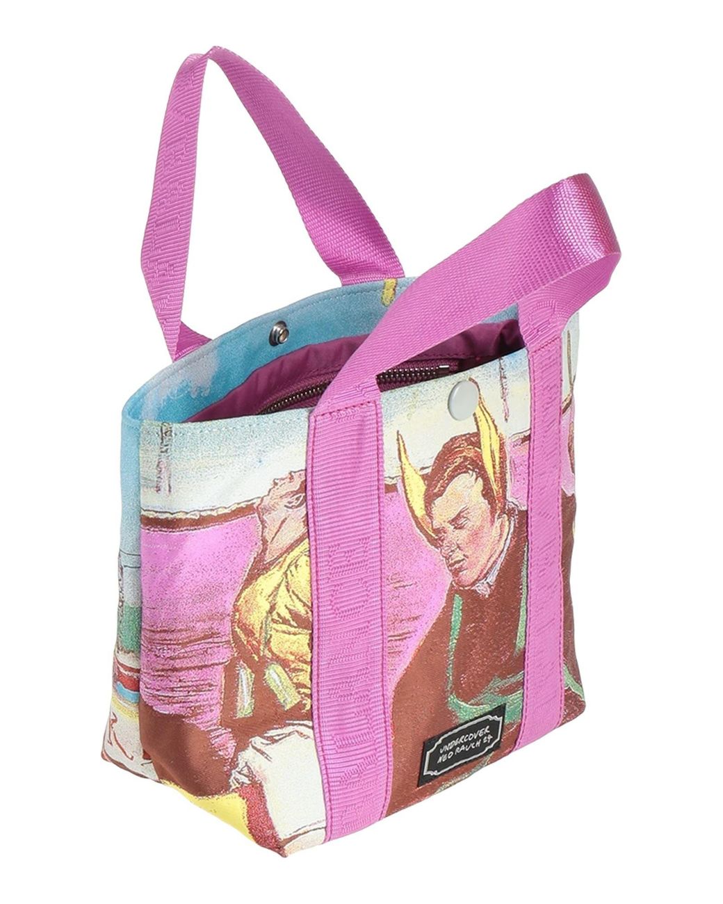 Undercover Pink Neo Rauch 24 -- Handbag Polyester
