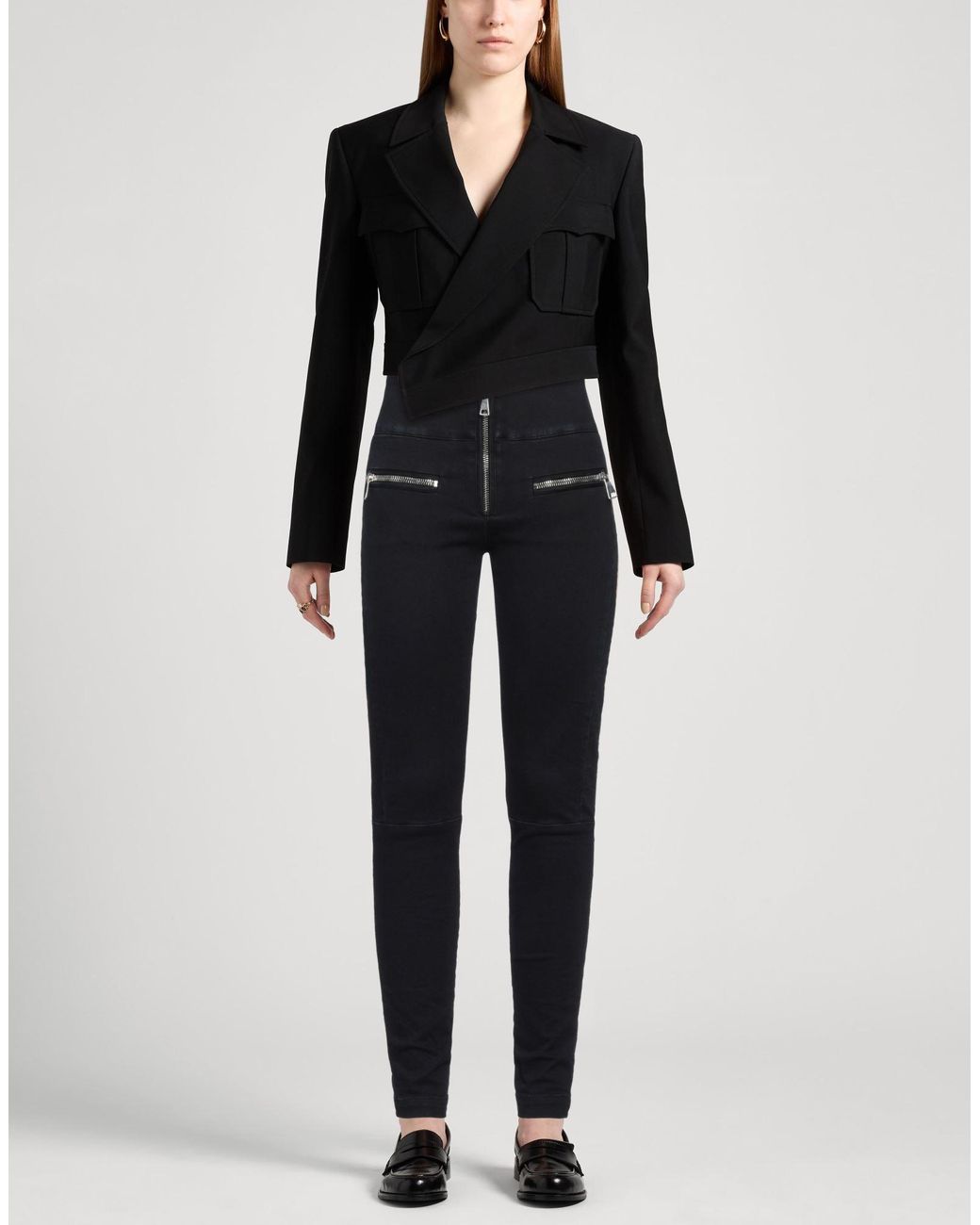 Dondup Black Jeans Cotton, Elastane, Lyocell