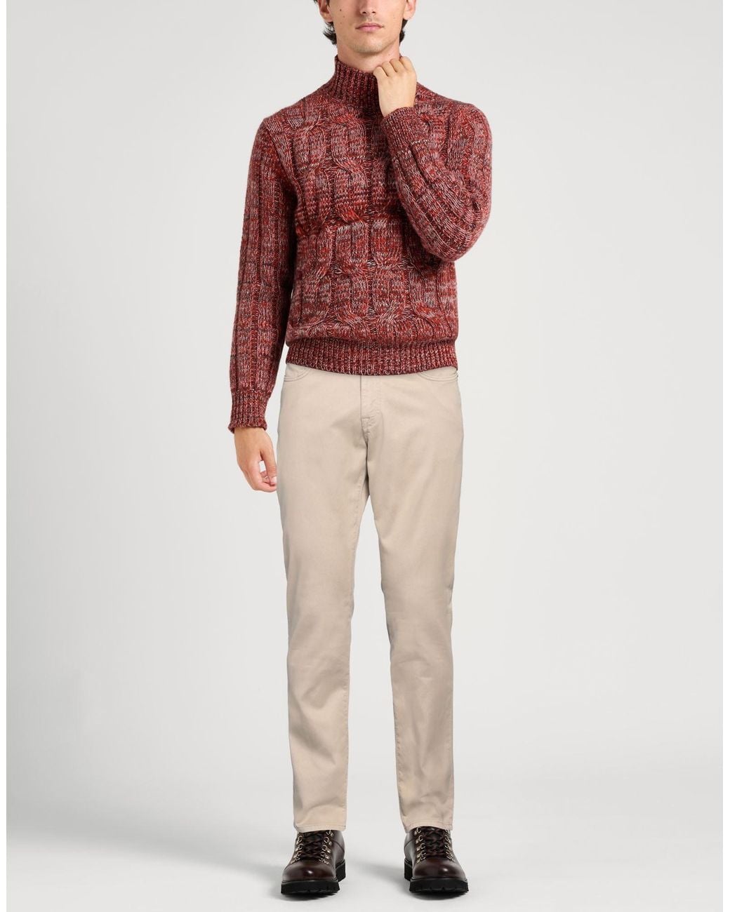 Boglioli Natural Trouser for men