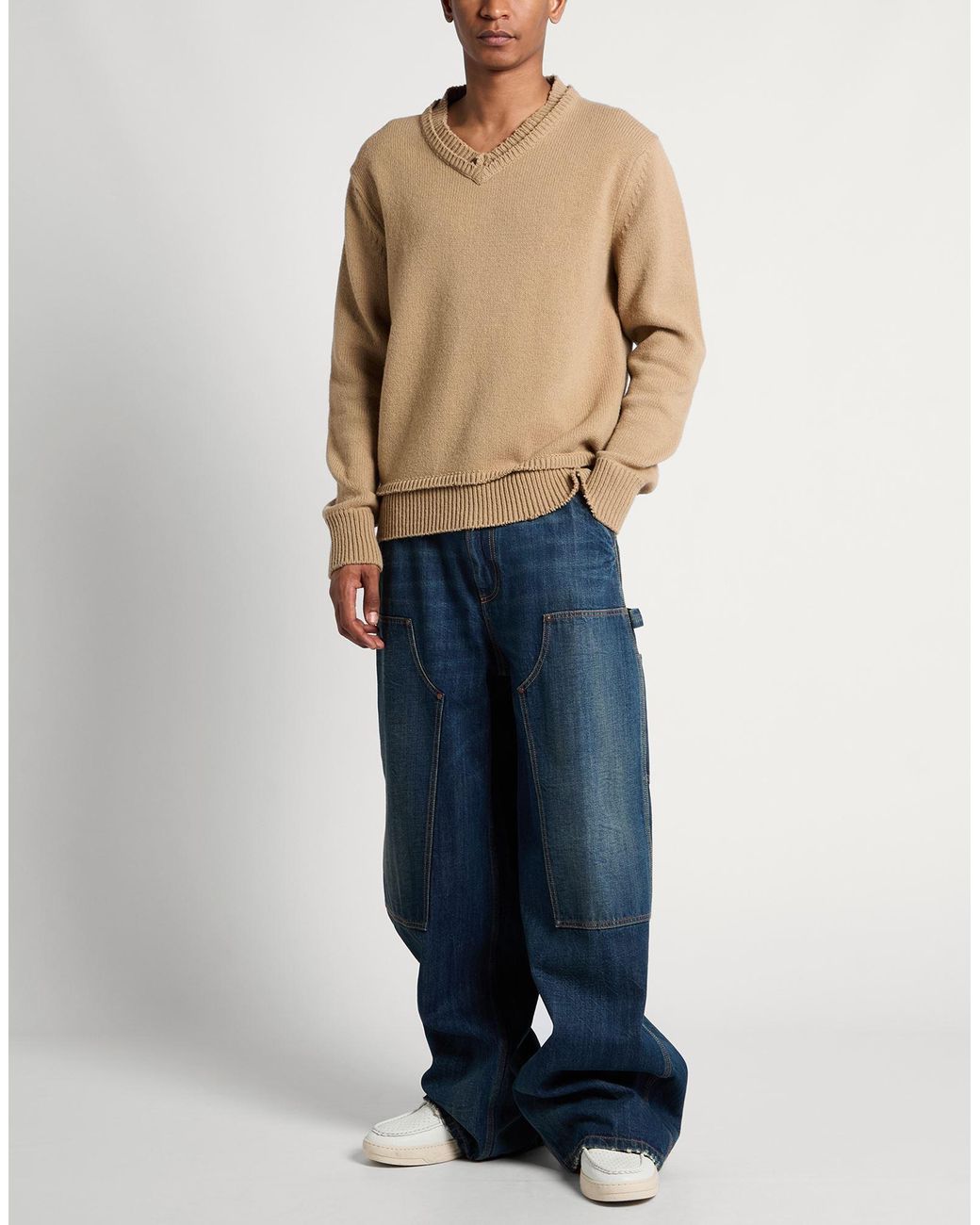 Maison Margiela Natural Sweaters for men