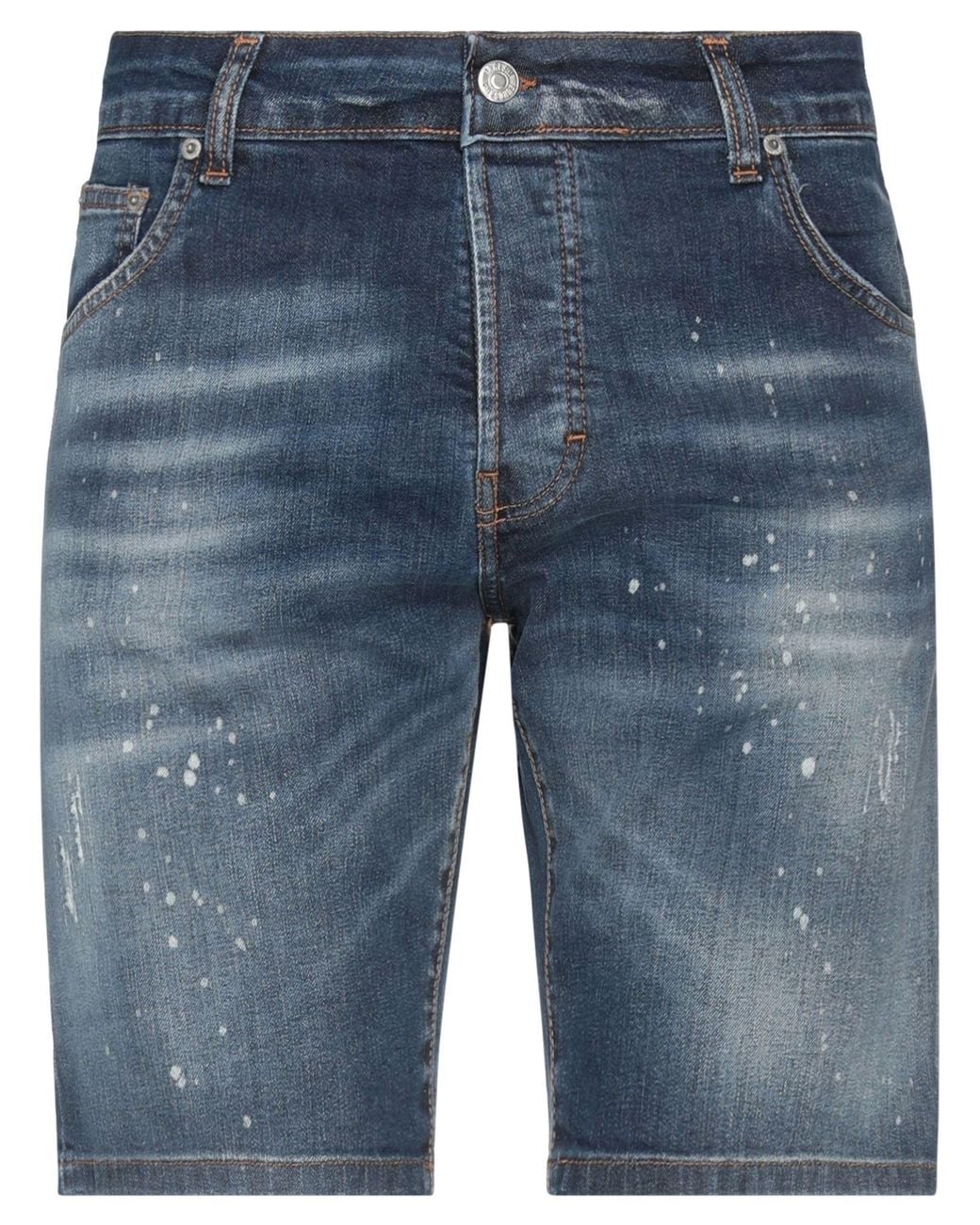 Takeshy Kurosawa Blue Denim Shorts for men