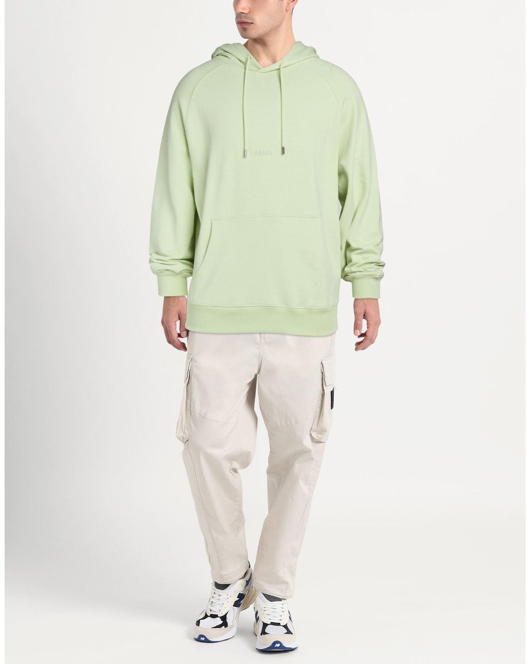 BALR Green Sweatshirt Cotton, Polyester for men