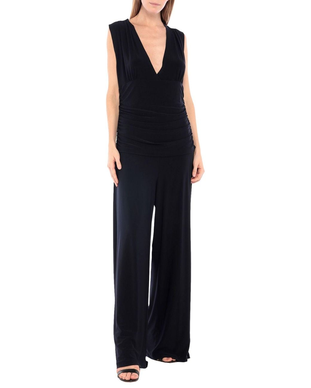 Norma Kamali Blue Jumpsuit