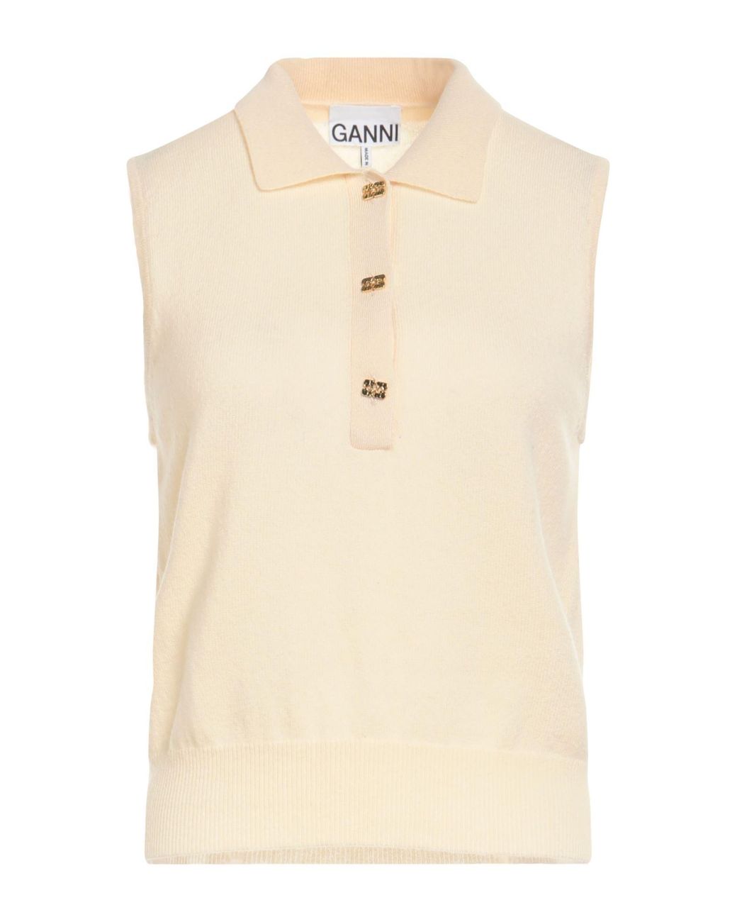 Pullover Ganni de color Natural