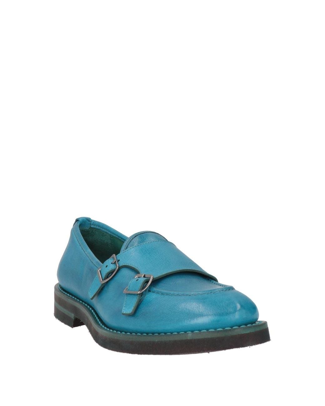 Fabi Blue Loafers Leather for men