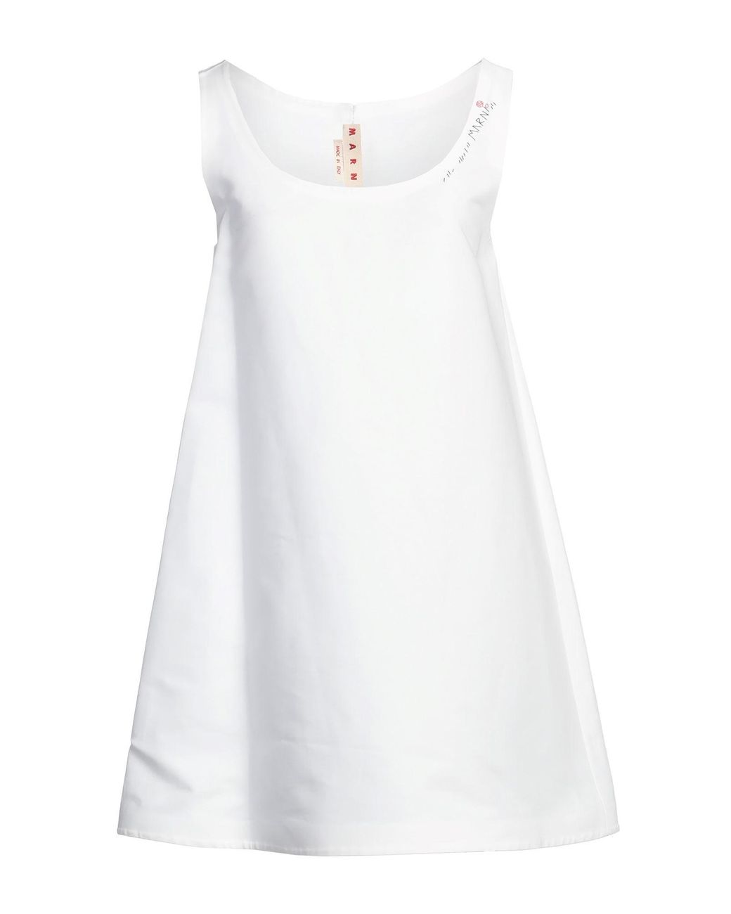 Robe courte Marni en coloris White