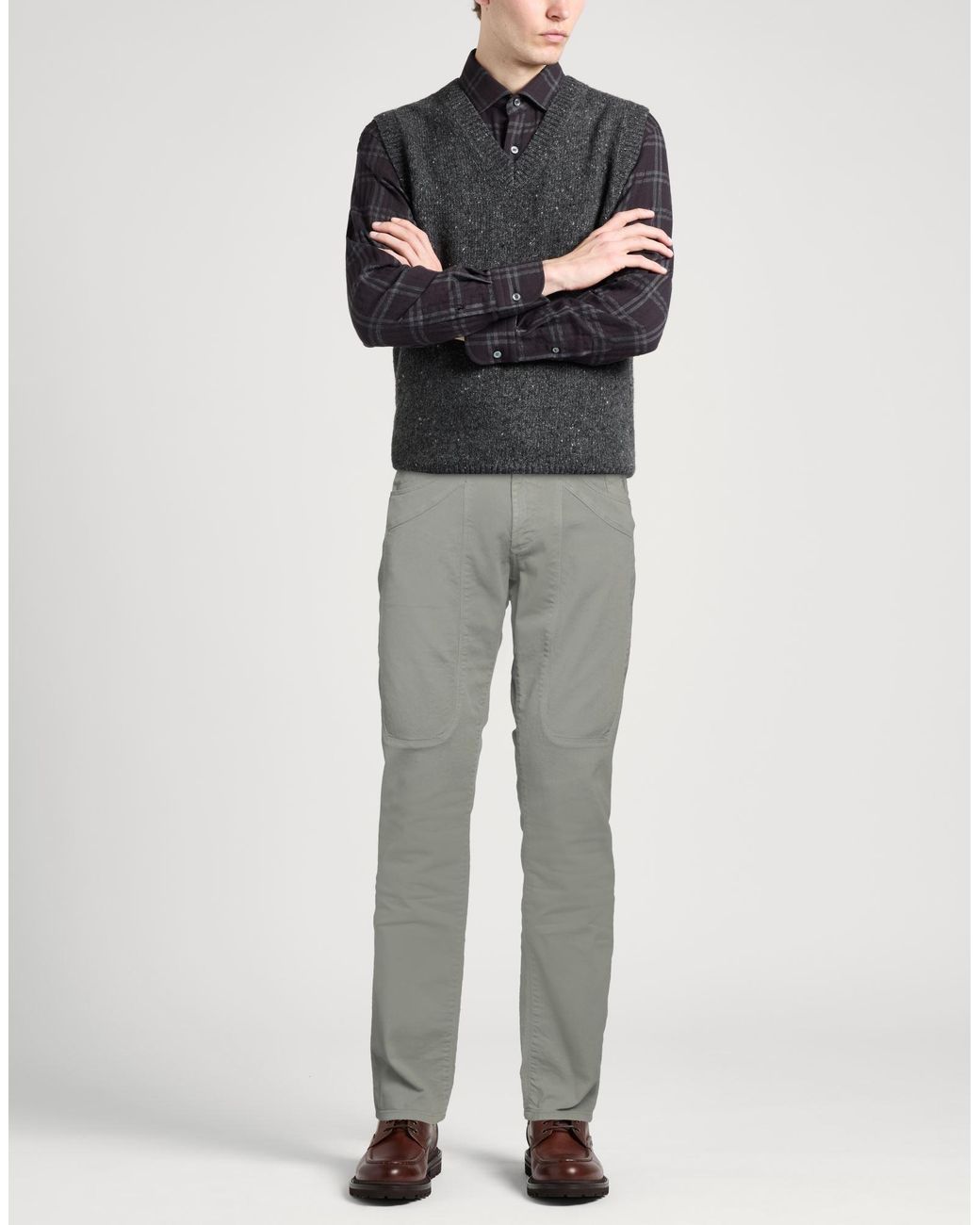 Jeckerson Gray Jeans for men