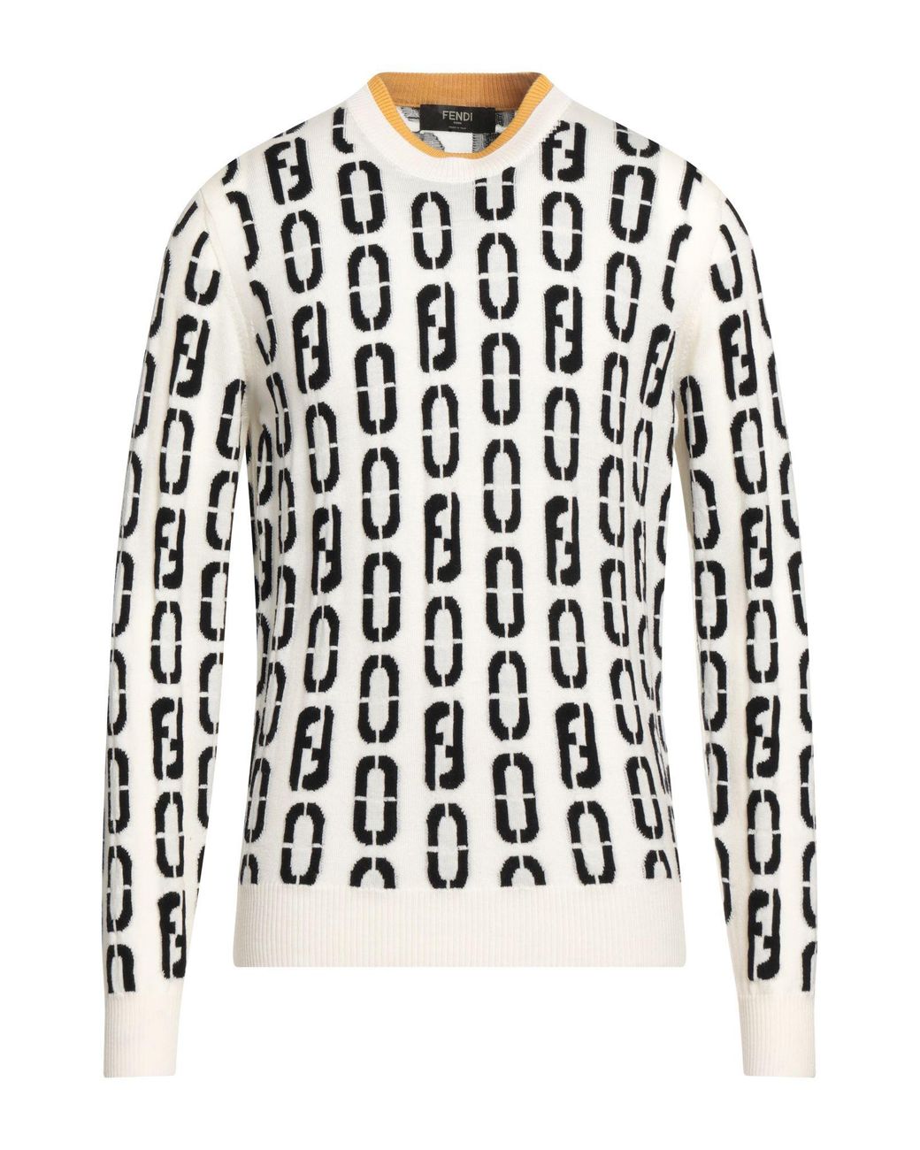 Fendi Jumper in White for Men | Lyst