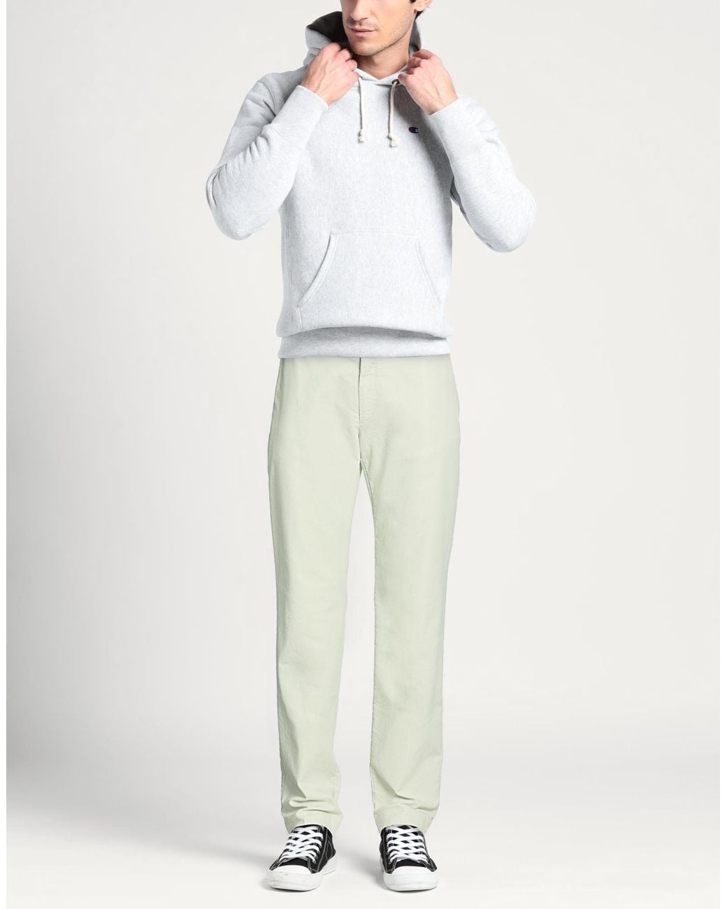 Entre Amis White Pants for men