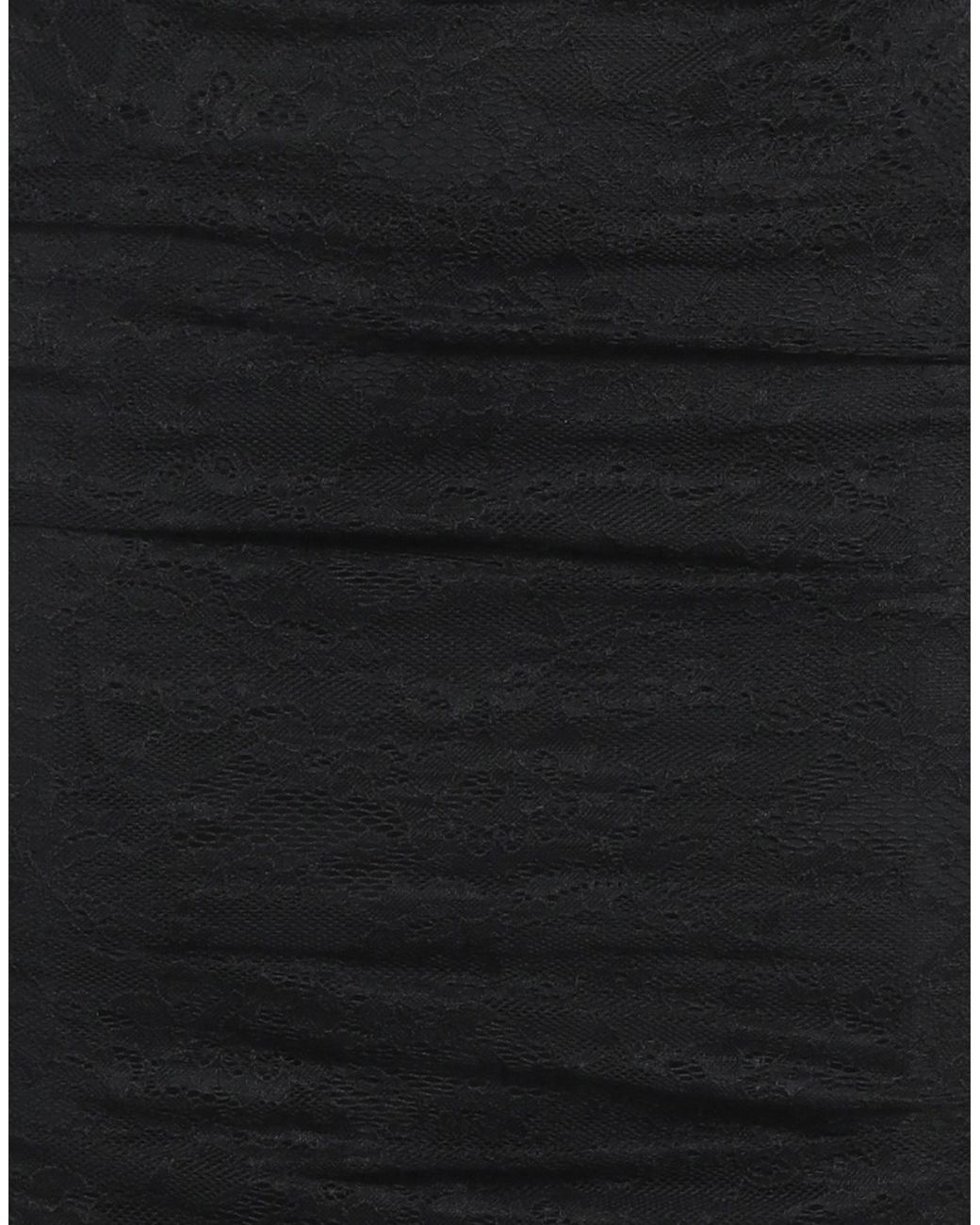 Pinko Black Mini Dress Polyamide, Elastane, Polyester