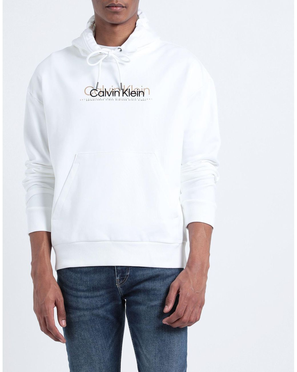 Sudadera Calvin Klein de hombre de color White