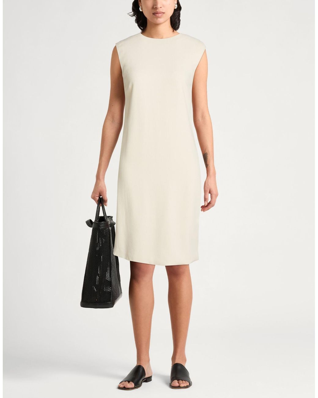 Gentry Portofino White Midi Dress
