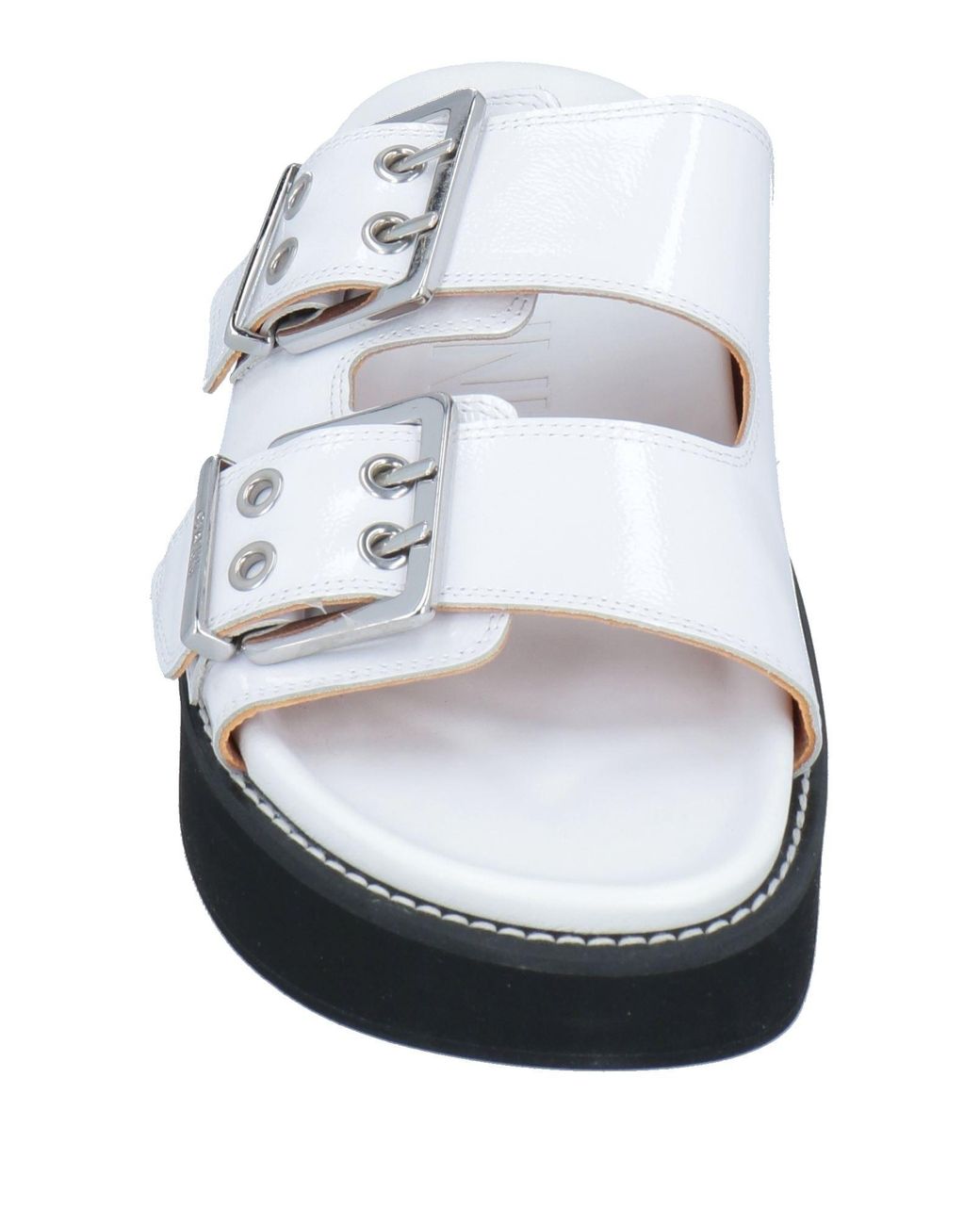 Ganni White Sandals