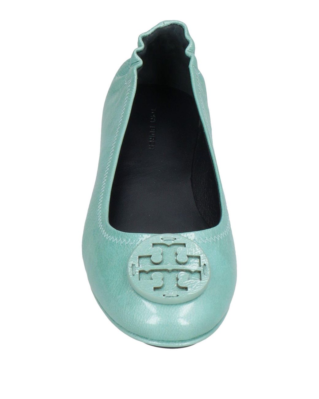 Tory Burch Green Ballet Flats