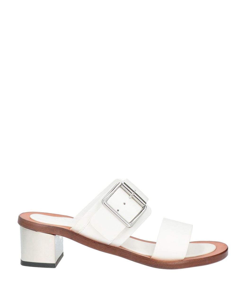 By Far White Sandale