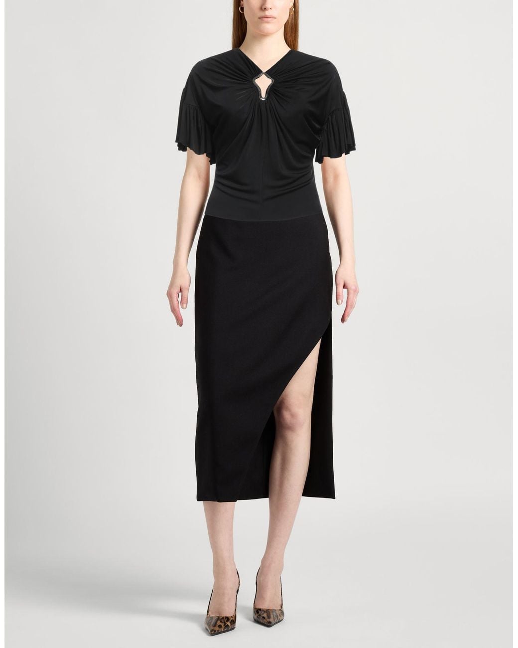 Lanvin Black Top Viscose