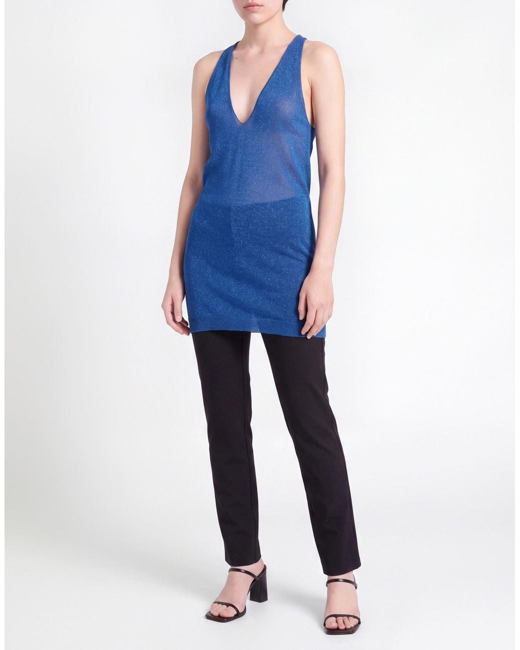 Circus Hotel Blue Mini Dress