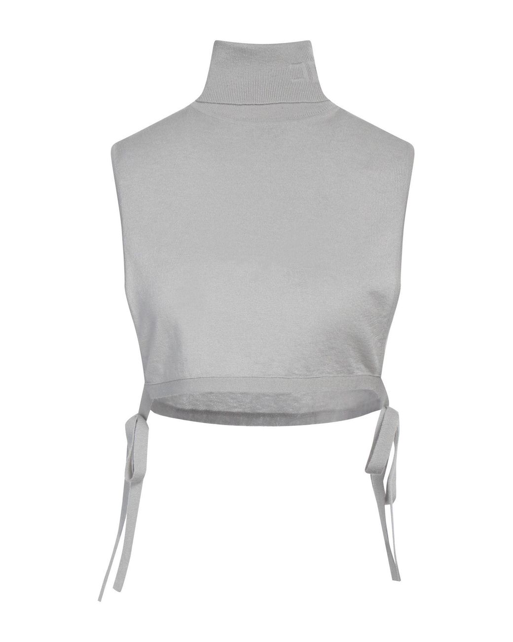 Elisabetta Franchi Gray Top